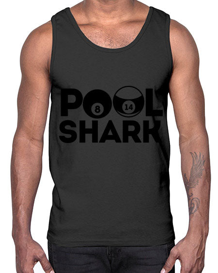 Pool shark 566#- billards- Cotton Tank