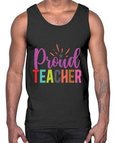 Proud Teacher 1343#- teacher- Cotton Tank