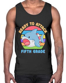 Ready to Attack fifth Grade 709#- fifth grade- Cotton Tank