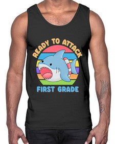 Ready to Attack first Grade 710#- first grade- Cotton Tank