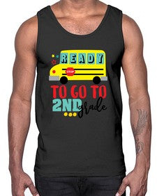 Ready to go second grade 724#- second grade- Cotton Tank
