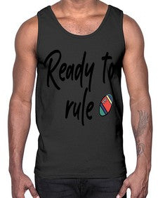 Ready to rule 739#- graduation- Cotton Tank