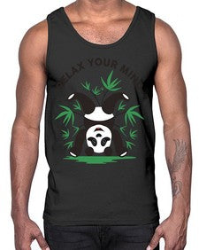 Relax Your Mind 496#- yoga- Cotton Tank