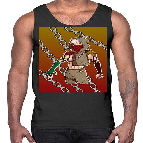 Rose and demon 75#- anime- Cotton Tank