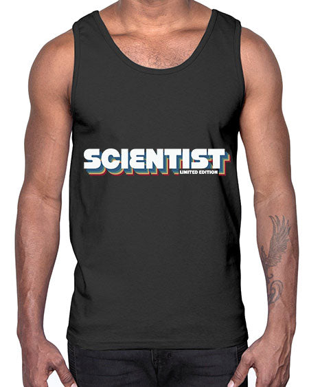 SCIENTISTFunnyJobLimitedEditionScientistSkinite Scientist Skinite 41#- general science- Cotton Tank