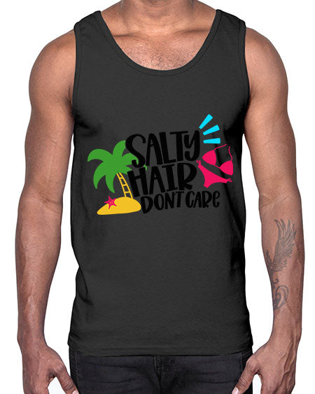 Salty Hair Dont Care Style 29#- summer- Cotton Tank