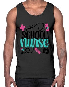 School Nurse Style Style 1378#- nurse- Cotton Tank