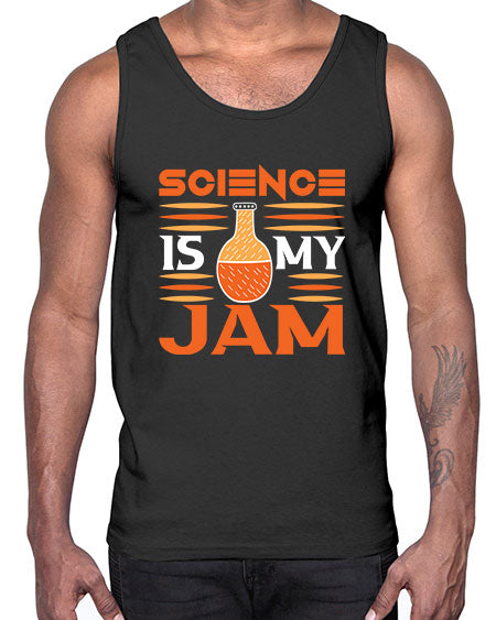 ScienceIsMyJamScience tshirt design ScienceIsMyJam Sciencetshirtdesign 49#- general science- Cotton Tank