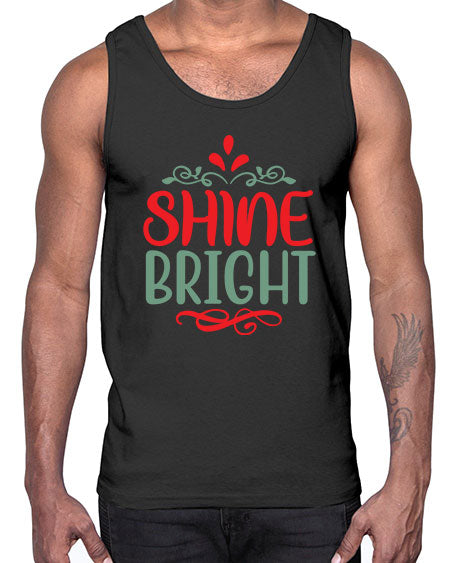Shine Bright 141#-  fashion- Cotton Tank