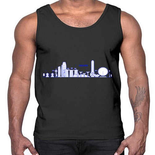 Singapore 1845#- cities- Cotton Tank