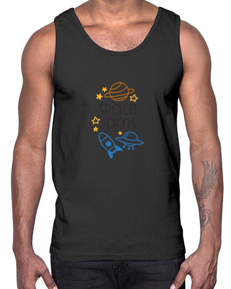 Spacejams 10#- space- Cotton Tank