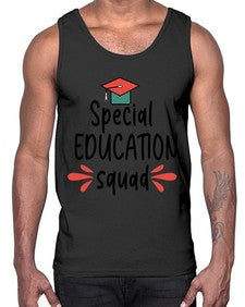 Special Education squad 886#- graduation- Cotton Tank