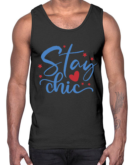 Stay Chic 150#-  fashion- Cotton Tank
