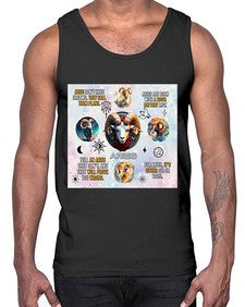 Straight Aries 469#- aries- Cotton Tank