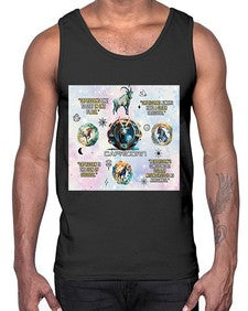 Straight Capricorn 471#- capricorn- Cotton Tank