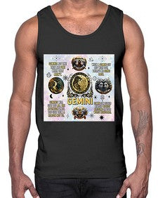 Straight Gemini 472#- gemini- Cotton Tank