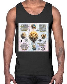 Straight Leo 473#- leo- Cotton Tank