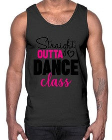 Straight outta dance class 189#- ballet- Cotton Tank