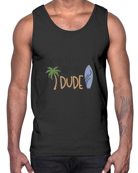 Summer dude 58#- summer- Cotton Tank