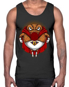 Super donut 243#- cartoon food- Cotton Tank