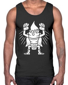 Super ice cream 246#- cartoon food- Cotton Tank