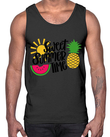 Sweet Summer Time Style 14#- summer- Cotton Tank