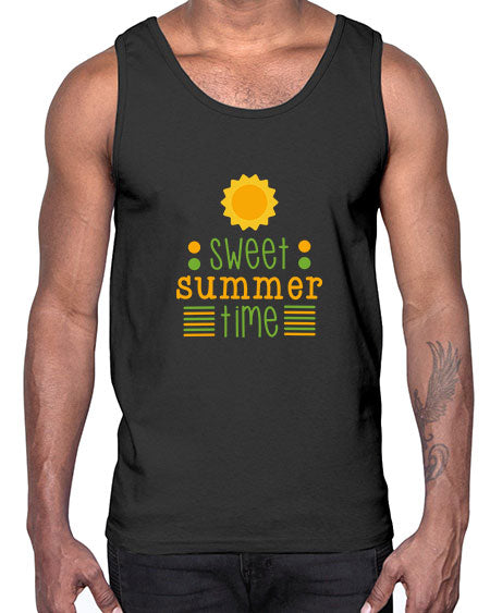 Sweet summer time 4#- summer- Cotton Tank