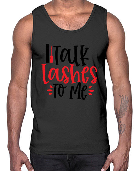Talk Lashes To Me Style 219#-makeup Cotton Tank
