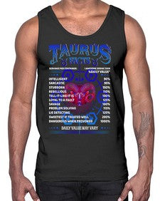 Taurus 496#- taurus- Cotton Tank