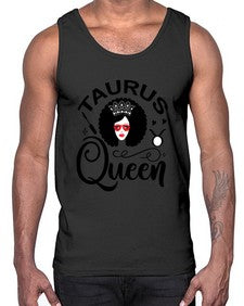Taurus queen 505#- taurus- Cotton Tank