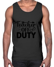 Teacher off duty 1460#- teacher- Cotton Tank