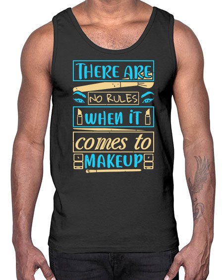 There are no rules when it comes to makeup Style 180#-makeup Cotton Tank