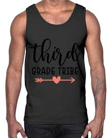Third Grade Tribe 979#- third grade- Cotton Tank
