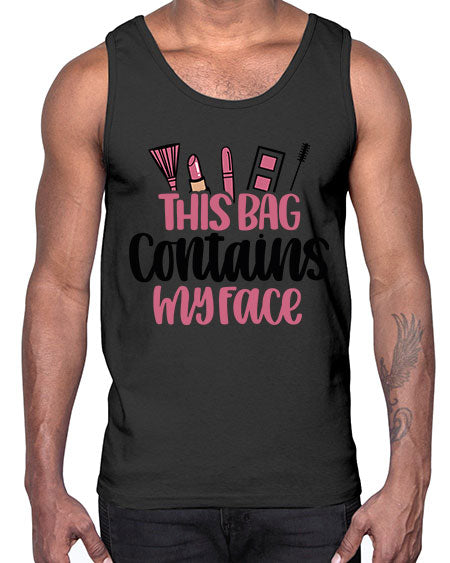 This Bag Contains My Face Style 14#-makeup Cotton Tank