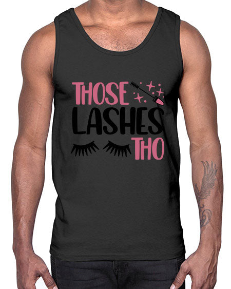 Those Lashes Tho Style 11#-makeup Cotton Tank