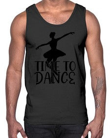 Time to dance 201#- ballet- Cotton Tank