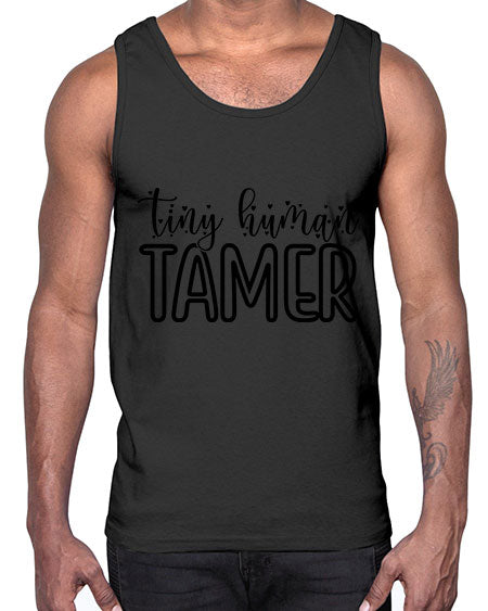 Tiny Human Tamer 467#- kids- Cotton Tank