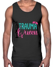 Trauma Queen Style Style 1583#- nurse- Cotton Tank