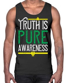 Truth is pure awareness Style 10#- Self awareness- Cotton Tank