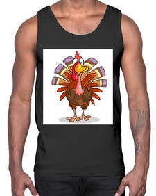 Turkey 258#- cartoon animals- Cotton Tank