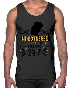 Unbothered mood Style 2#- black girls or women- Cotton Tank