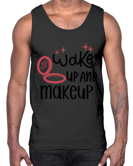 Wake up and Makeup Style 7#-makeup Cotton Tank