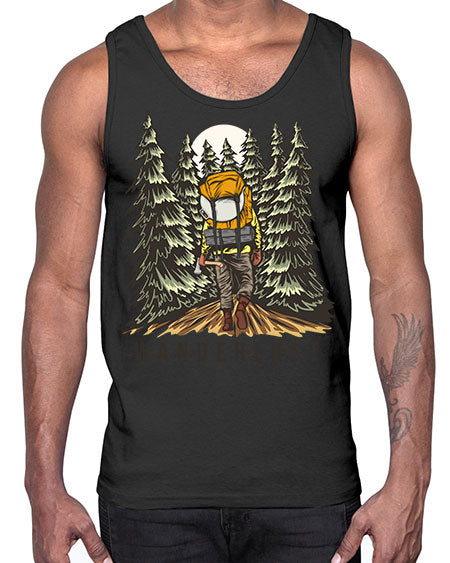 Wanderlust 2#- nature- Cotton Tank