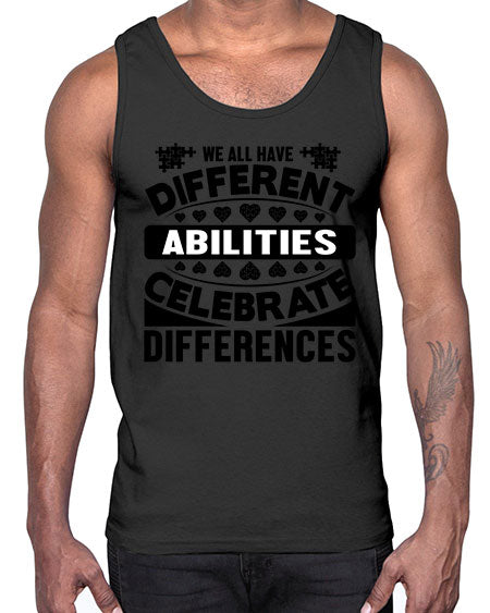 We all have Style 51#- autism- Cotton Tank