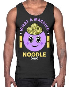 What a Massive Noodle Bowl 1698#- Ramen- Cotton Tank
