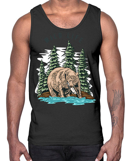 Wild Life 1#- nature- Cotton Tank
