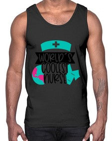 Worlds Coolest Nurse Style Style 1659#- nurse- Cotton Tank