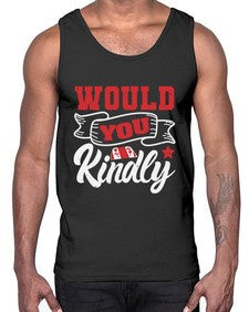 Would you kindly 55#- video games- Cotton Tank