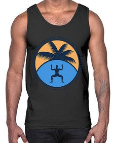 Yoga a Day Keep Doctor Away 612#- yoga- Cotton Tank