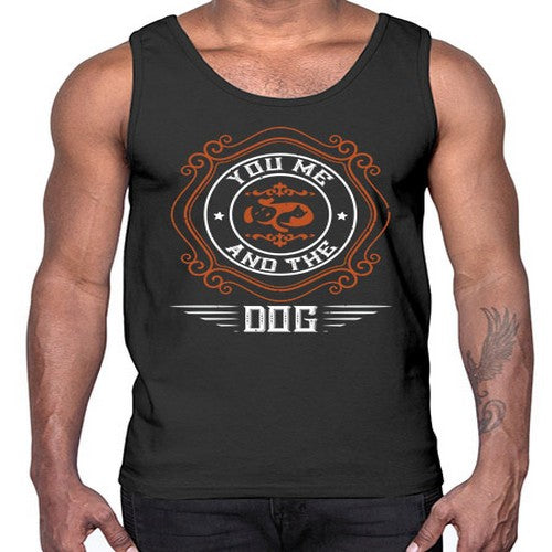 You Me And The Dogs Style 134#- dogs- Cotton Tank